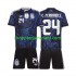Maillot de Foot Argentine Enzo Fernandez 24 Enfant Extérieur Coupe du Monde 2026 Manche Courte
