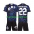 Maillot de Foot Argentine Franco Mastantuono 22 Enfant Extérieur Coupe du Monde 2026 Manche Courte