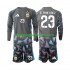 Maillot de Foot Argentine Emiliano Martinez 23 Gardien Enfant Domicile Coupe du Monde 2026 Manche Longue