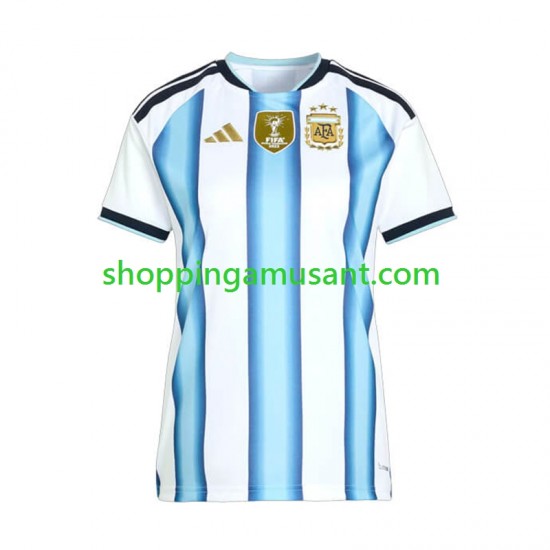 Maillot de Foot Argentine Féminine Domicile Coupe du Monde 2026 Manche Courte