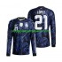 Maillot de Foot Argentine Jose Manuel Lopez 21 Homme Extérieur Coupe du Monde 2026 Manche Longue