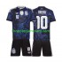 Maillot de Foot Argentine Lionel Messi 10 Enfant Extérieur Coupe du Monde 2026 Manche Courte