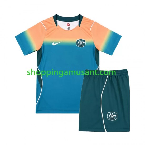 Maillot de Foot Australie Enfant Extérieur Coupe du Monde 2026 Manche Courte