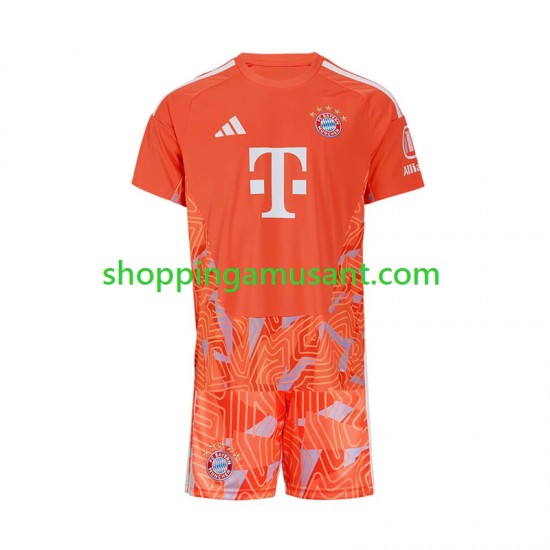 Maillot de Foot Bayern Munich Gardien Enfant Extérieur 2026-2027 Manche Courte