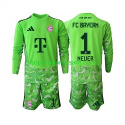 Maillot de Foot Bayern Munich Manuel Neuer 1 Gardien Enfant Domicile 2026-2027 Manche Longue