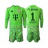 Maillot de Foot Bayern Munich Manuel Neuer 1 Gardien Enfant Domicile 2026-2027 Manche Longue