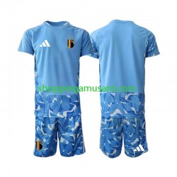 Maillot de Foot Belgique Gardien Enfant Domicile Coupe du Monde 2026 Manche Courte