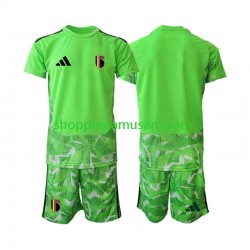 Maillot de Foot Belgique Gardien Enfant Neutre Coupe du Monde 2026 Manche Courte