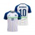 Maillot de Foot Bosnie-Herzégovine Ermedin Demirovic 10 Homme Extérieur Coupe du Monde 2026 Manche Courte
