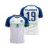 Maillot de Foot Bosnie-Herzégovine Kerim Alajbegovic 19 Homme Extérieur Coupe du Monde 2026 Manche Courte