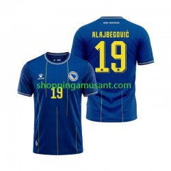 Maillot de Foot Bosnie-Herzégovine Kerim Alajbegovic 19 Homme Domicile Coupe du Monde 2026 Manche Courte