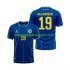 Maillot de Foot Bosnie-Herzégovine Kerim Alajbegovic 19 Homme Domicile Coupe du Monde 2026 Manche Courte