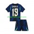 Maillot de Foot Brésil Endrick 19 Enfant Extérieur Coupe du Monde 2026 Manche Courte