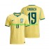 Maillot de Foot Brésil Endrick 19 Homme Domicile Coupe du Monde 2026 Manche Courte