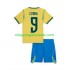 Maillot de Foot Brésil Matheus Cunha 9 Chidlren Domicile Coupe du Monde 2026 Manche Courte