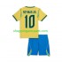 Maillot de Foot Brésil Neymar JR 10 Enfant Domicile Coupe du Monde 2026 Manche Courte