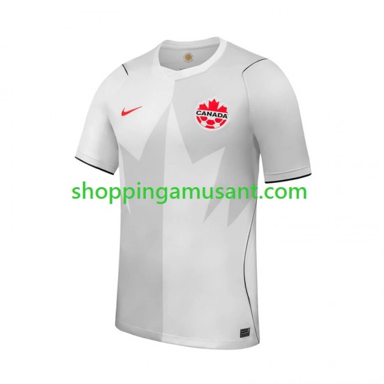 Maillot de Foot Canada Homme Extérieur Coupe du Monde 2026 Manche Courte