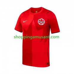 Maillot de Foot Canada Homme Domicile Coupe du Monde 2026 Manche Courte