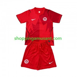 Maillot de Foot Canada Enfant Domicile Coupe du Monde 2026 Manche Courte