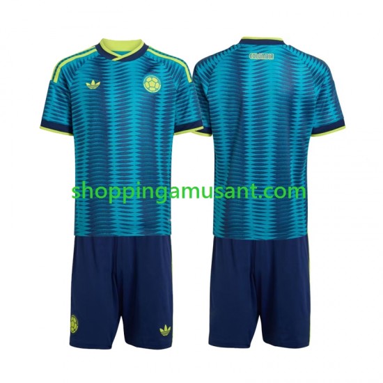 Maillot de Foot Colombie Enfant Extérieur Coupe du Monde 2026 Manche Courte