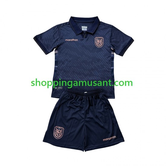 Maillot de Foot Ecuador Enfant Extérieur Coupe du Monde 2026 Manche Courte