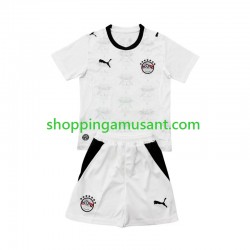 Maillot de Foot Égypte Enfant Extérieur Coupe du Monde 2026 Manche Courte