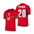 Maillot de Foot Angleterre Cole Palmer 20 Homme Extérieur Coupe du Monde 2026 Manche Courte