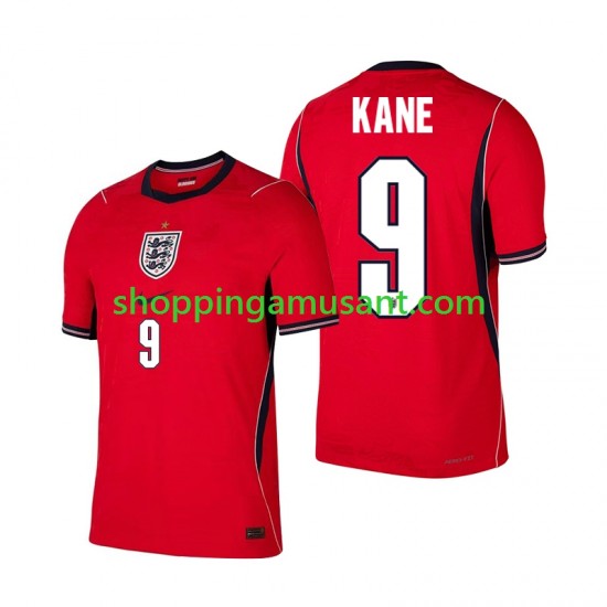 Maillot de Foot Angleterre Harry Kane 9 Homme Extérieur Coupe du Monde 2026 Manche Courte