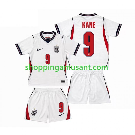 Maillot de Foot Angleterre Harry Kane 9 Enfant Domicile Coupe du Monde 2026 Manche Courte