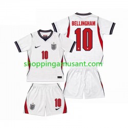 Maillot de Foot Angleterre Jude Bellingham 10 Enfant Domicile Coupe du Monde 2026 Manche Courte