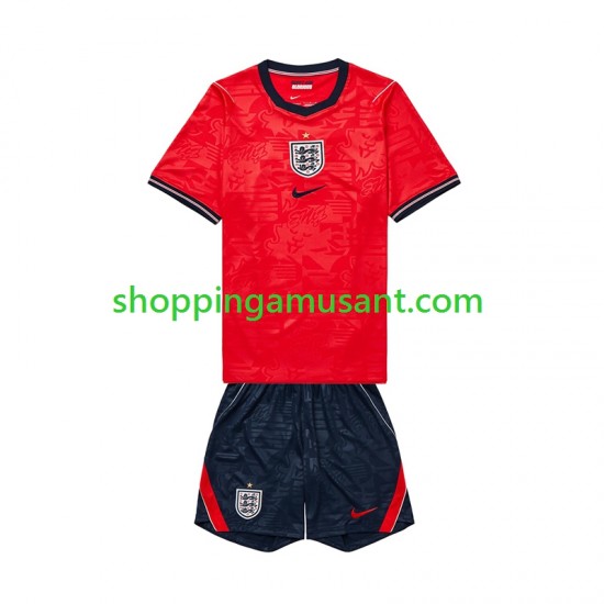 Maillot de Foot Angleterre Enfant Extérieur Coupe du Monde 2026 Manche Courte