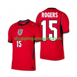 Maillot de Foot Angleterre Morgan Rogers 15 Homme Extérieur Coupe du Monde 2026 Manche Courte