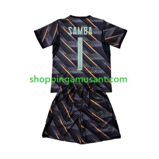 Maillot de Foot France Brice Samba 1 Gardien Enfant Domicile Coupe du Monde 2026 Manche Courte