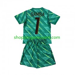 Maillot de Foot France Brice Samba 1 Gardien Enfant Neutre Coupe du Monde 2026 Manche Courte