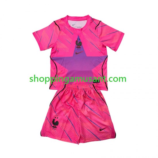 Maillot de Foot France Gardien Enfant Extérieur Coupe du Monde 2026 Manche Courte