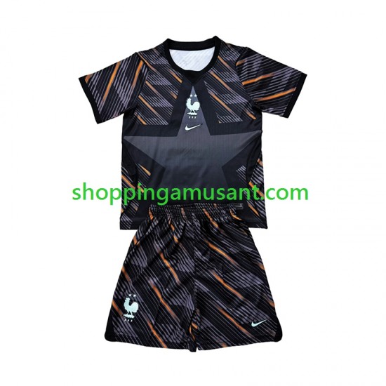 Maillot de Foot France Gardien Enfant Domicile Coupe du Monde 2026 Manche Courte