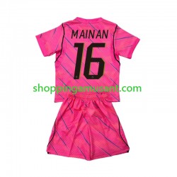 Maillot de Foot France Mike Maignan 16 Gardien Enfant Extérieur Coupe du Monde 2026 Manche Courte