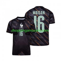 Maillot de Foot France Mike Maignan 16 Gardien Homme Domicile Coupe du Monde 2026 Manche Courte
