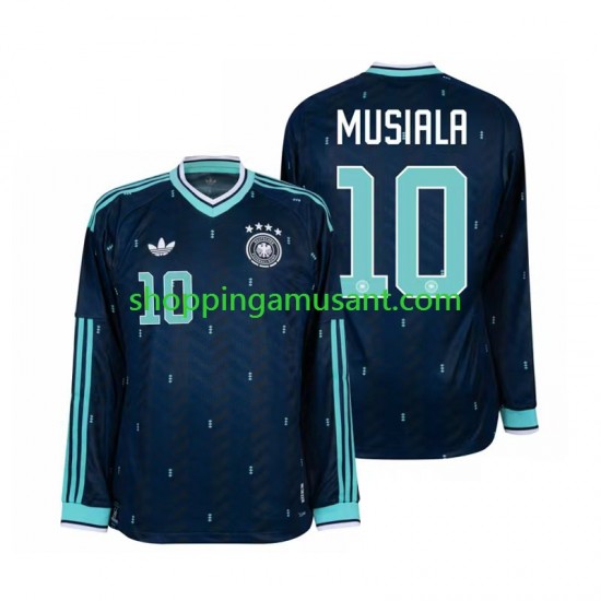 Maillot de Foot Allemagne Jamal Musiala 10 Homme Extérieur Coupe du Monde 2026 Manche Longue
