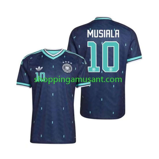 Maillot de Foot Allemagne Jamal Musiala 10 Homme Extérieur Coupe du Monde 2026 Manche Courte
