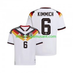 Maillot de Foot Allemagne Joshua Kimmich 6 Homme Domicile Coupe du Monde 2026 Manche Courte