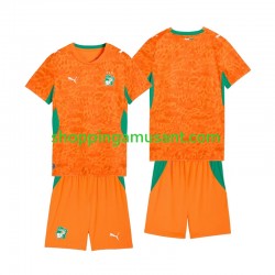 Maillot de Foot Côte d'Ivoire Homme Enfant Domicile Coupe du Monde 2026 Manche Courte