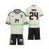 Maillot de Foot Japon Kaishu Sano 24 Enfant Extérieur Coupe du Monde 2026 Manche Courte