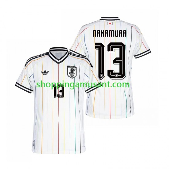 Maillot de Foot Japon Keito Nakamura 13 Homme Extérieur Coupe du Monde 2026 Manche Courte