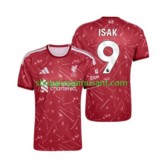 Maillot de Foot Liverpool Alexander Isak 9 Homme Domicile 2026-2027 Manche Courte