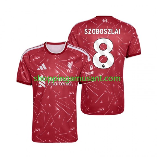 Maillot de Foot Liverpool Dominik Szoboszlai 8 Homme Domicile 2026-2027 Manche Courte
