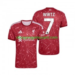 Maillot de Foot Liverpool Florian Wirtz 7 Homme Domicile 2026-2027 Manche Courte