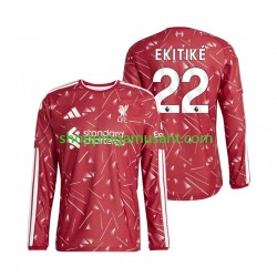 Maillot de Foot Liverpool Hugo Ekitike 22 Homme Domicile 2026-2027 Manche Longue