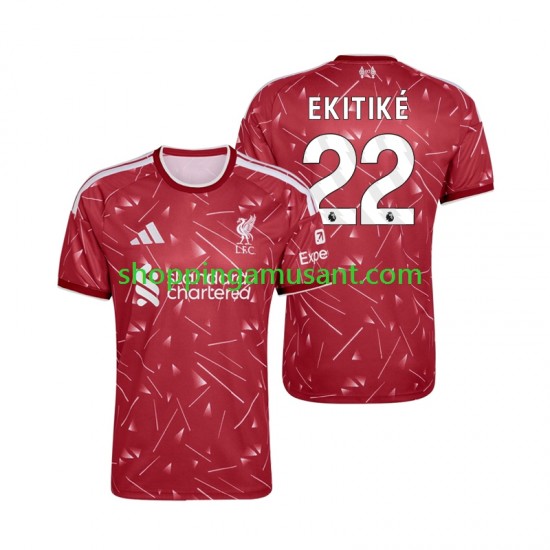 Maillot de Foot Liverpool Hugo Ekitike 22 Homme Domicile 2026-2027 Manche Courte