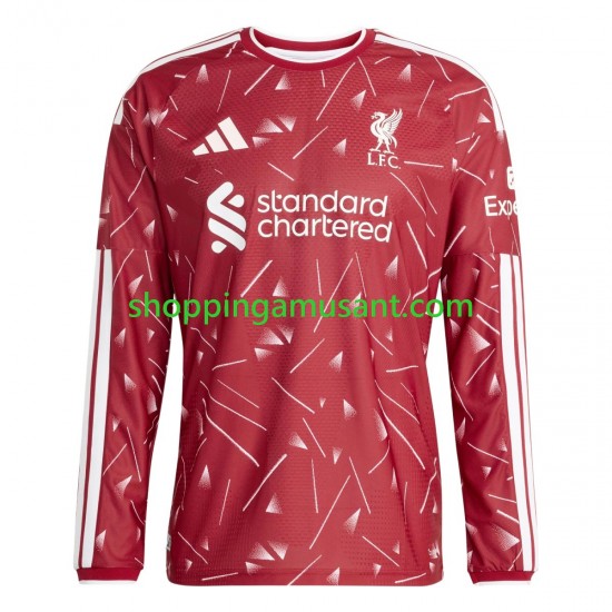 Maillot de Foot Liverpool Homme Domicile 2026-2027 Manche Longue